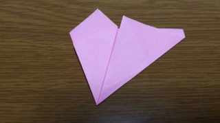 平面の桜の折り方手順6-2